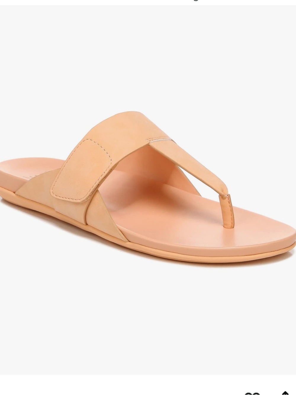 Naturalizer Women's Genn-Twirl Thong Sandal 9M brand new sift peach color